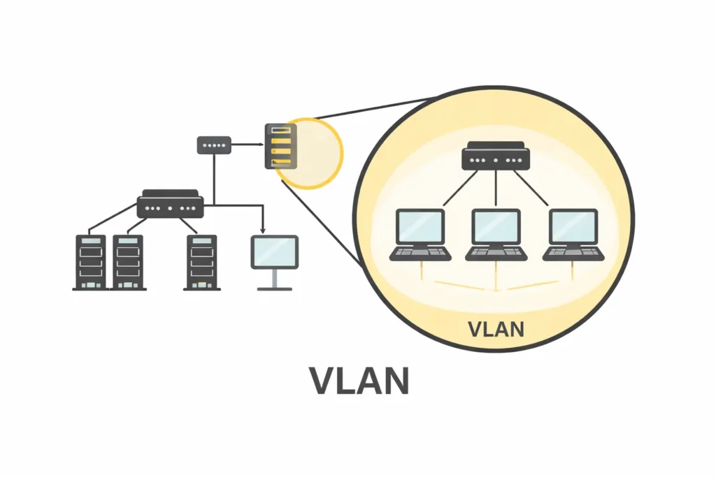 difference between VLAN and subnet