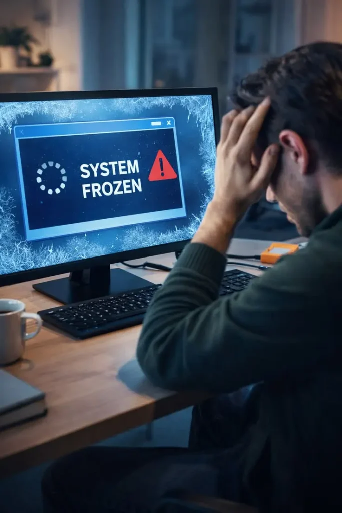 windows pc freezing issue
