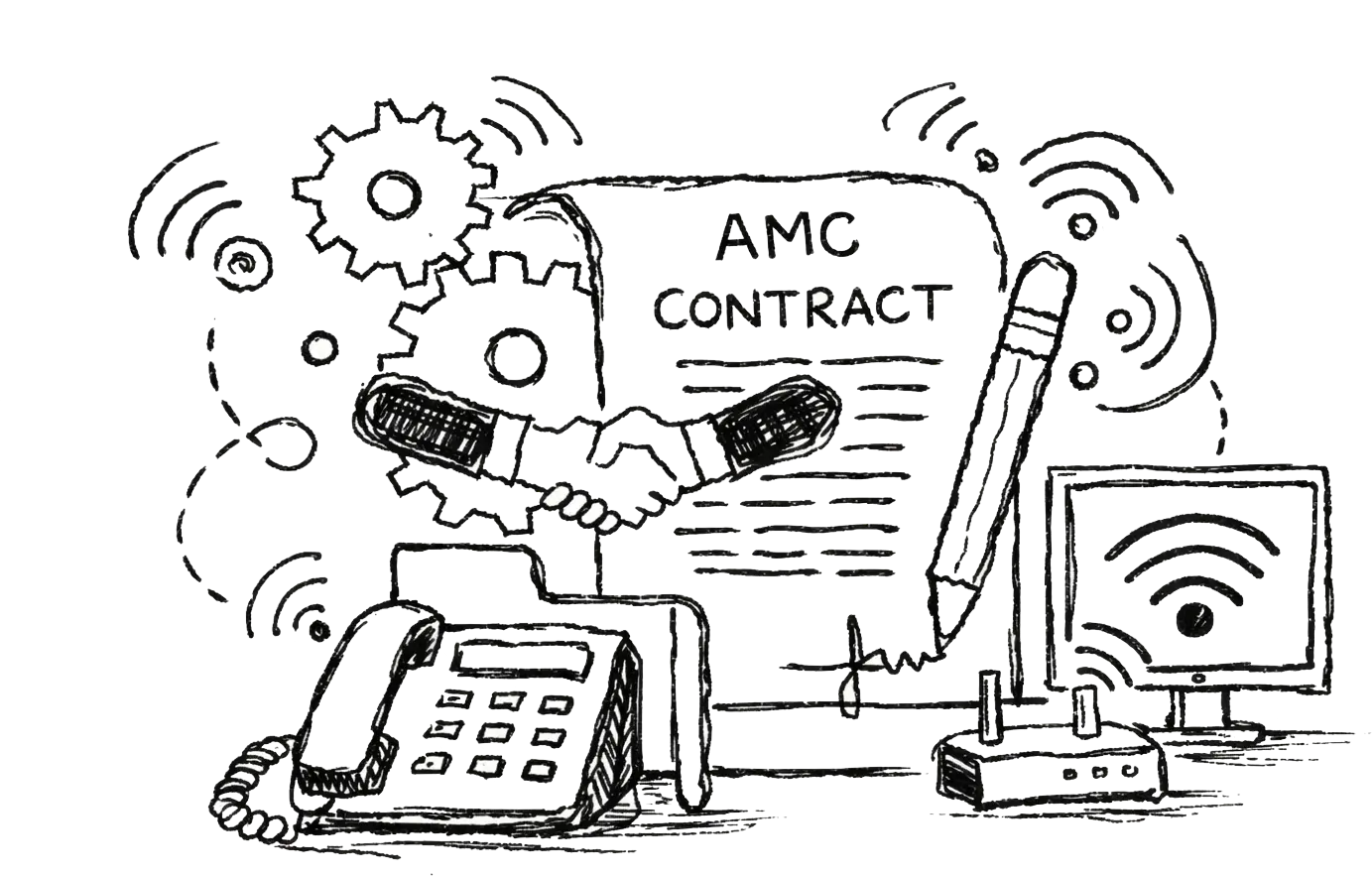annual maintenance contract - it amc service in dubai - fsi information technology - fsiae