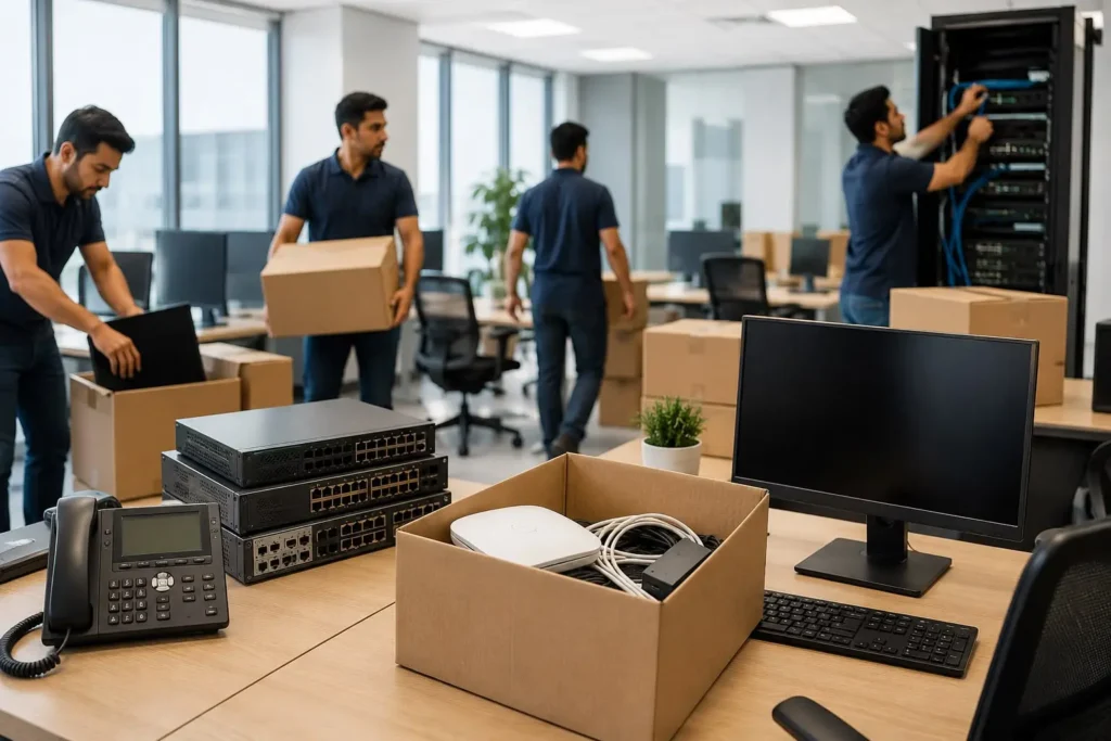 what is it relocation meaning - office it relocation services dubai - a complete project checklist - it relocation services dubai - it amc services in dubai - fsiae
