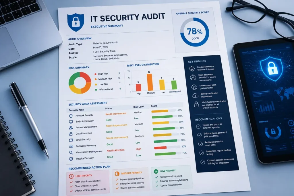 what is network security audit - why your firm needs a network security audit in dubai - it security audit in dubai - it amc services in dubai - fsiae