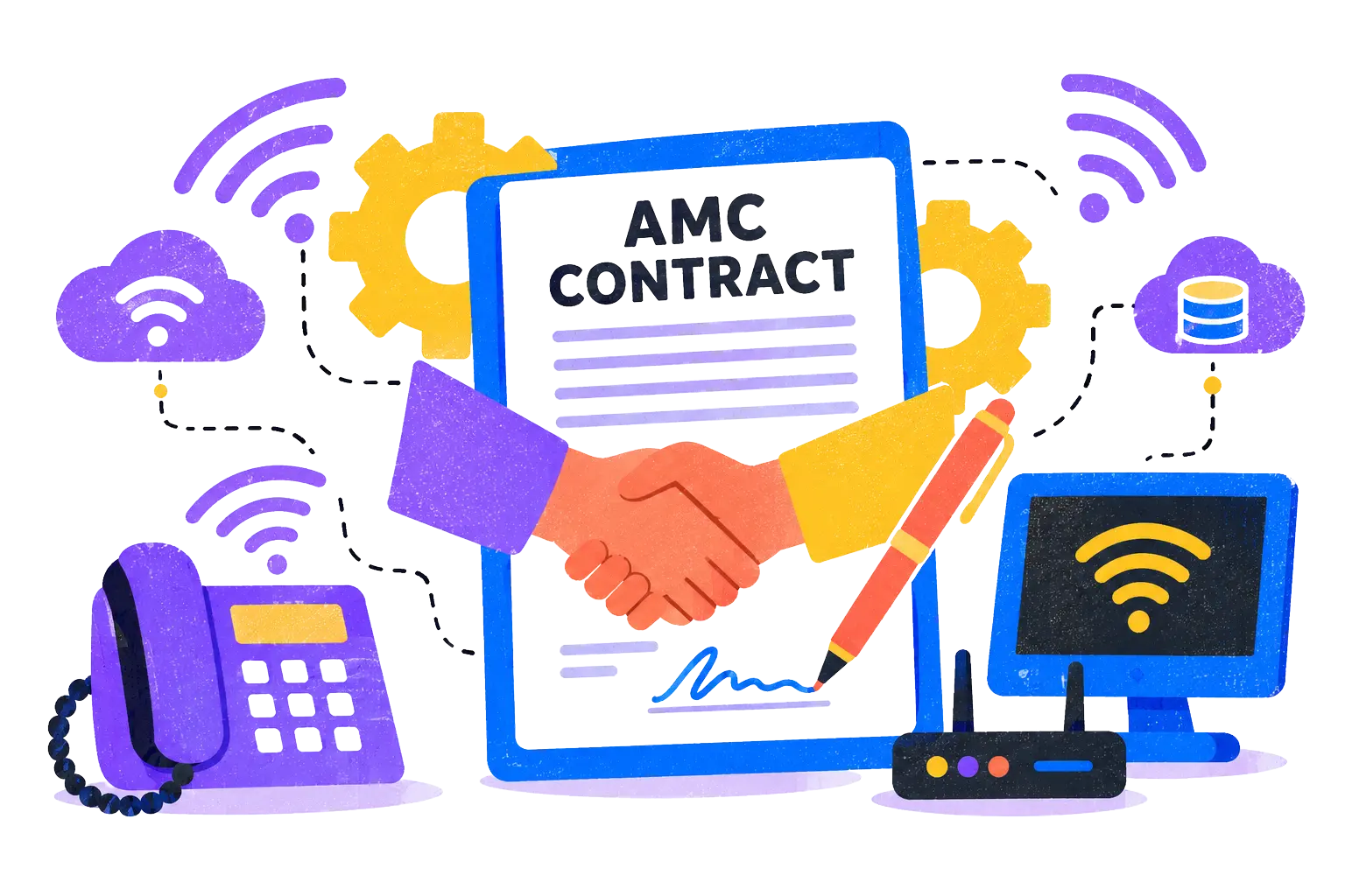 IT annual maintenance contract - it amc service in dubai - fsi information technology - fsiae