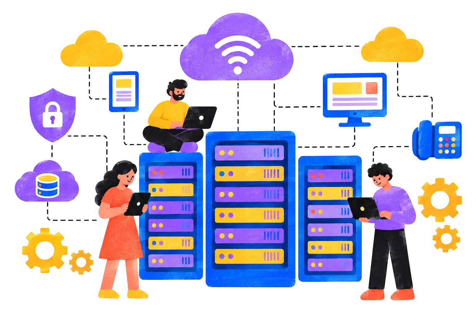 datacenter management service in dubai -it amc service in dubai - fsi - information technology - fsiae